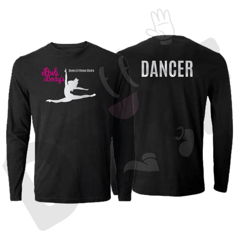 Posh Bodies LONG Sleeve KIDS shirt